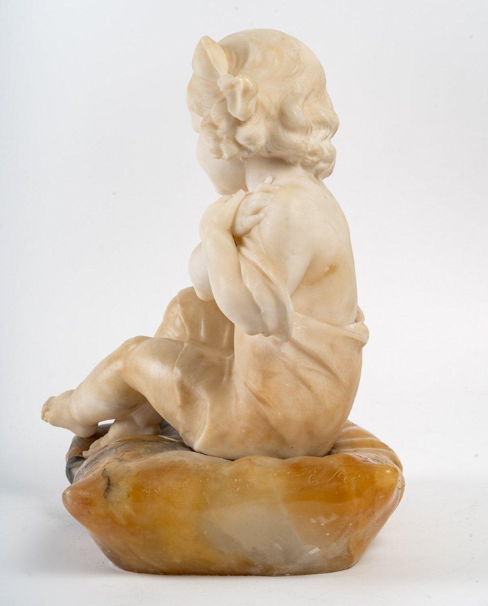 European Sculpture in Alabaster and Onyx, Beginning of the 20th Century
