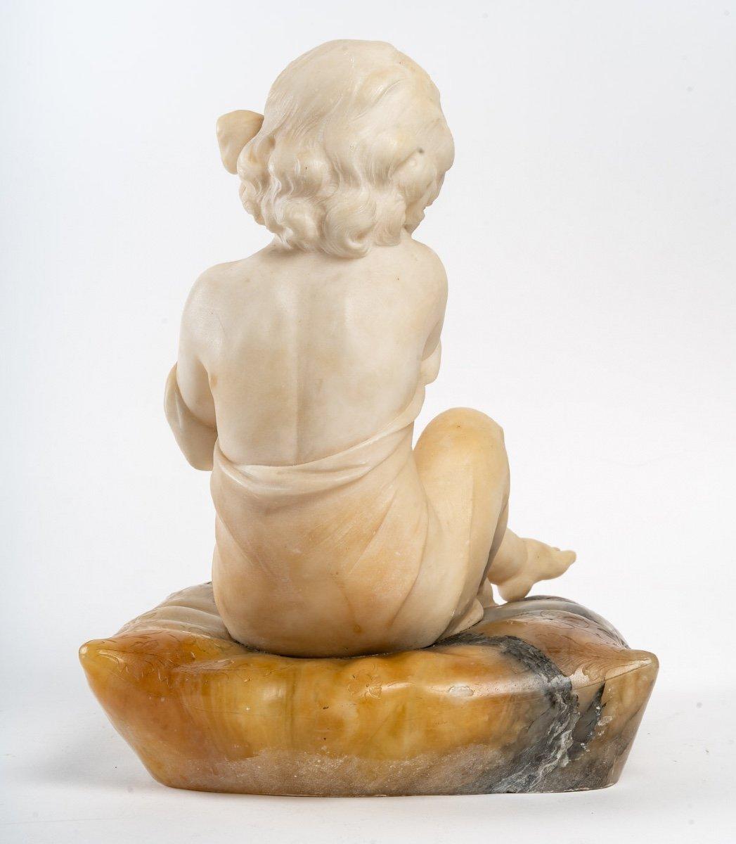 Sculpture in Alabaster and Onyx, Beginning of the 20th Century 1