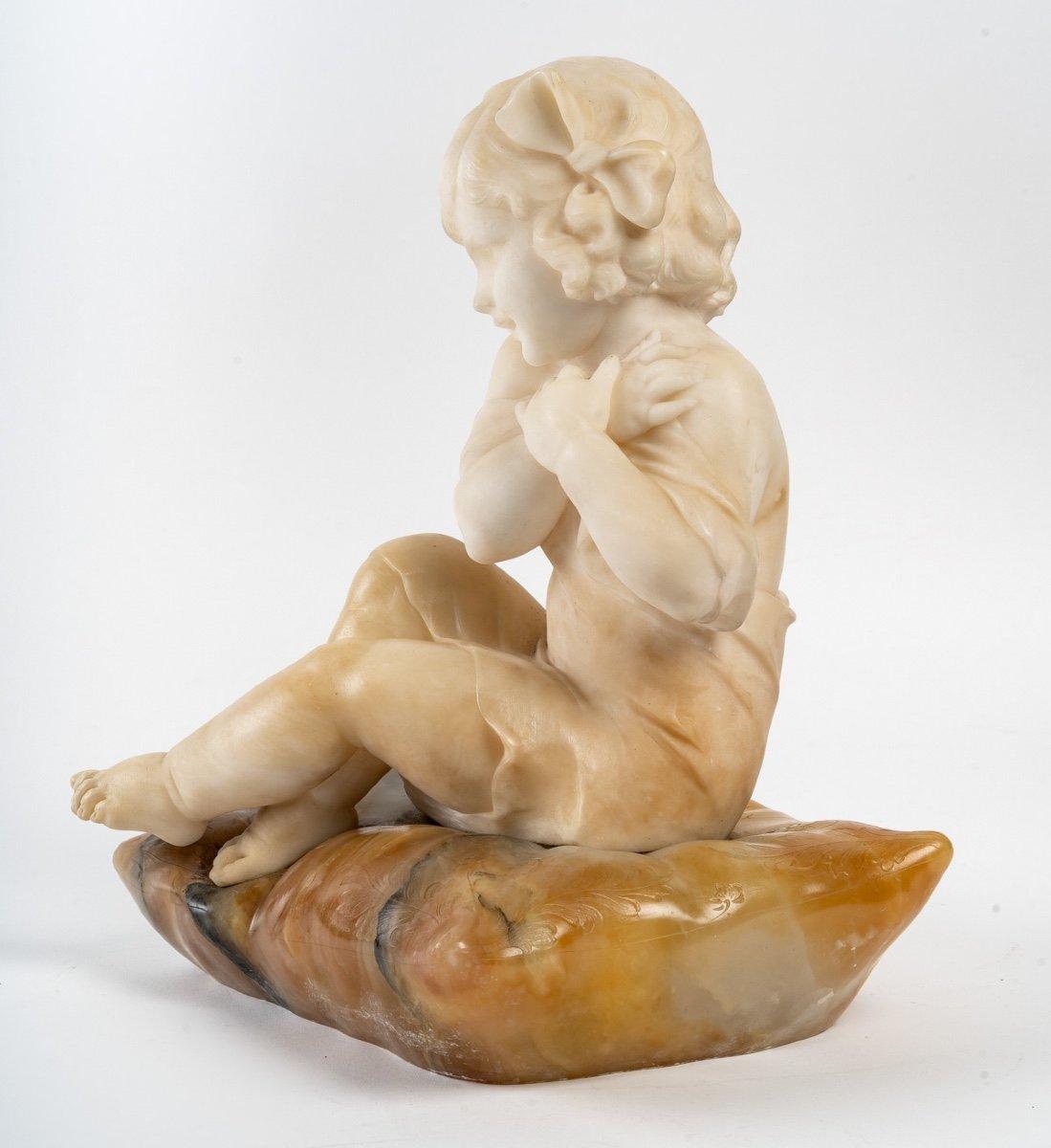 Sculpture in Alabaster and Onyx, Beginning of the 20th Century 2