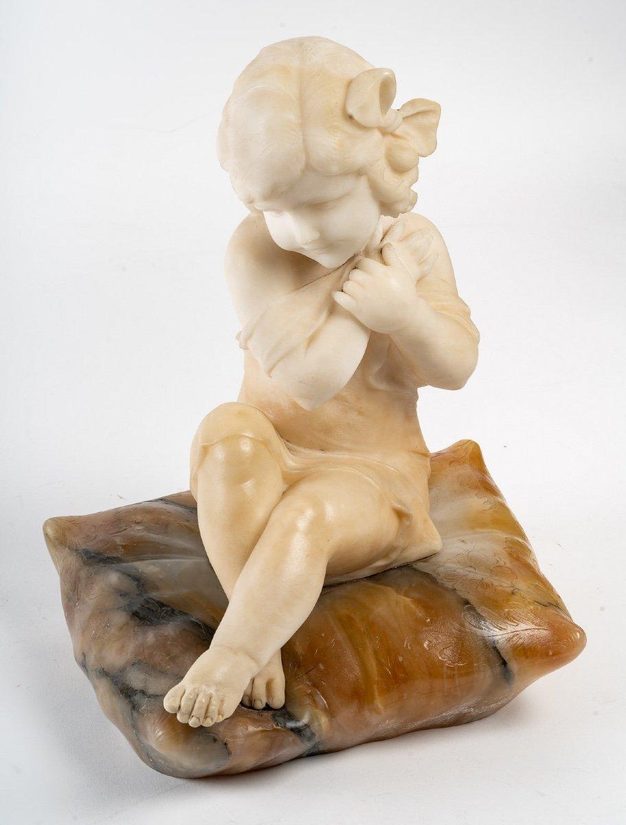 Sculpture in Alabaster and Onyx, Beginning of the 20th Century 3