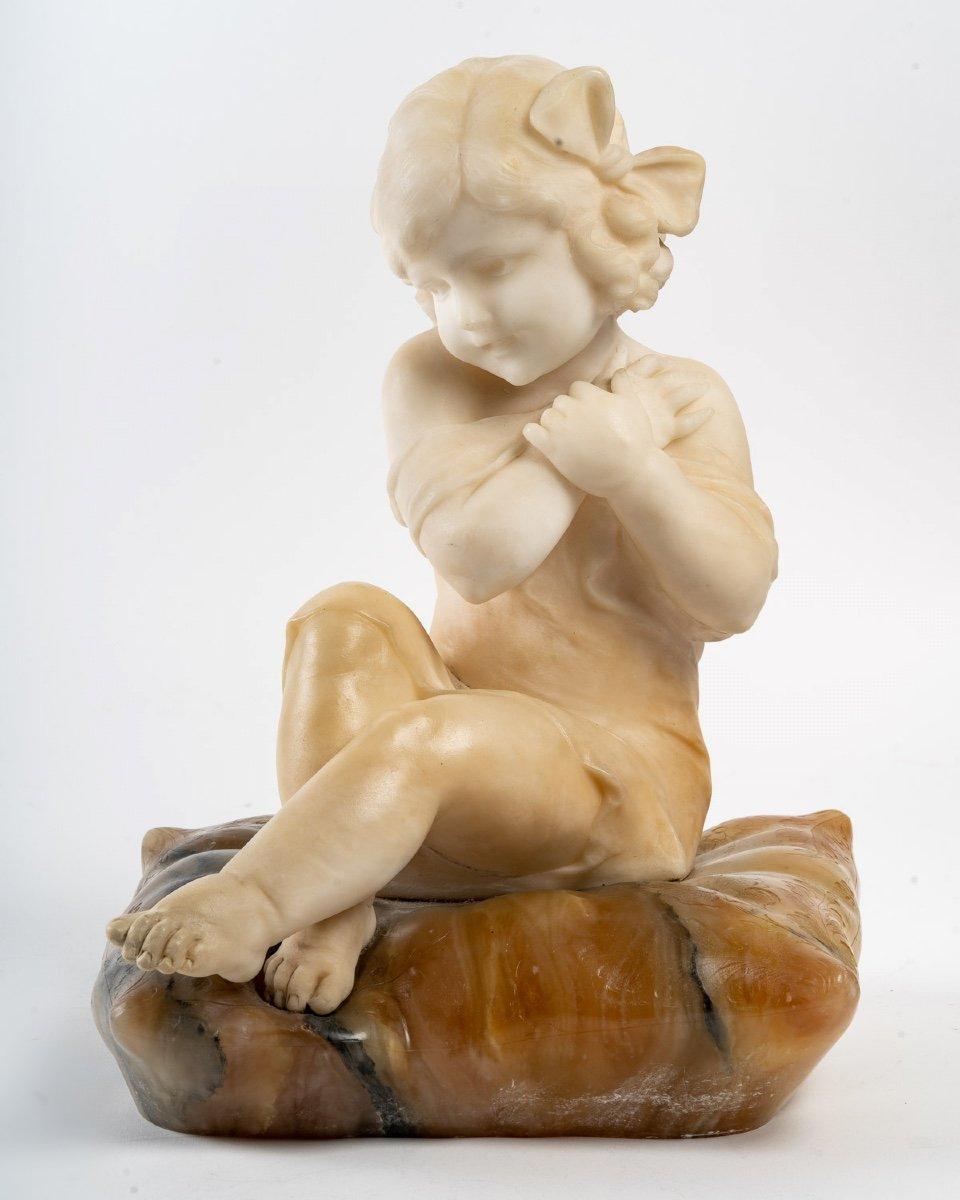 Sculpture in Alabaster and Onyx, Beginning of the 20th Century 4