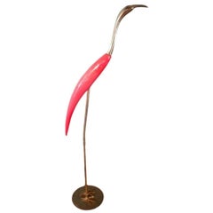 Sculpture en laiton et bois Design De Stijl Firenze, années 1960