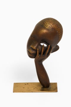 Escultura en latón de Karl Hagenauer, años 50