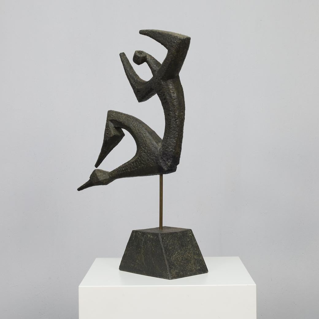 Dutch Sculpture in Bronze by Joop Puntman, 1970s For Sale