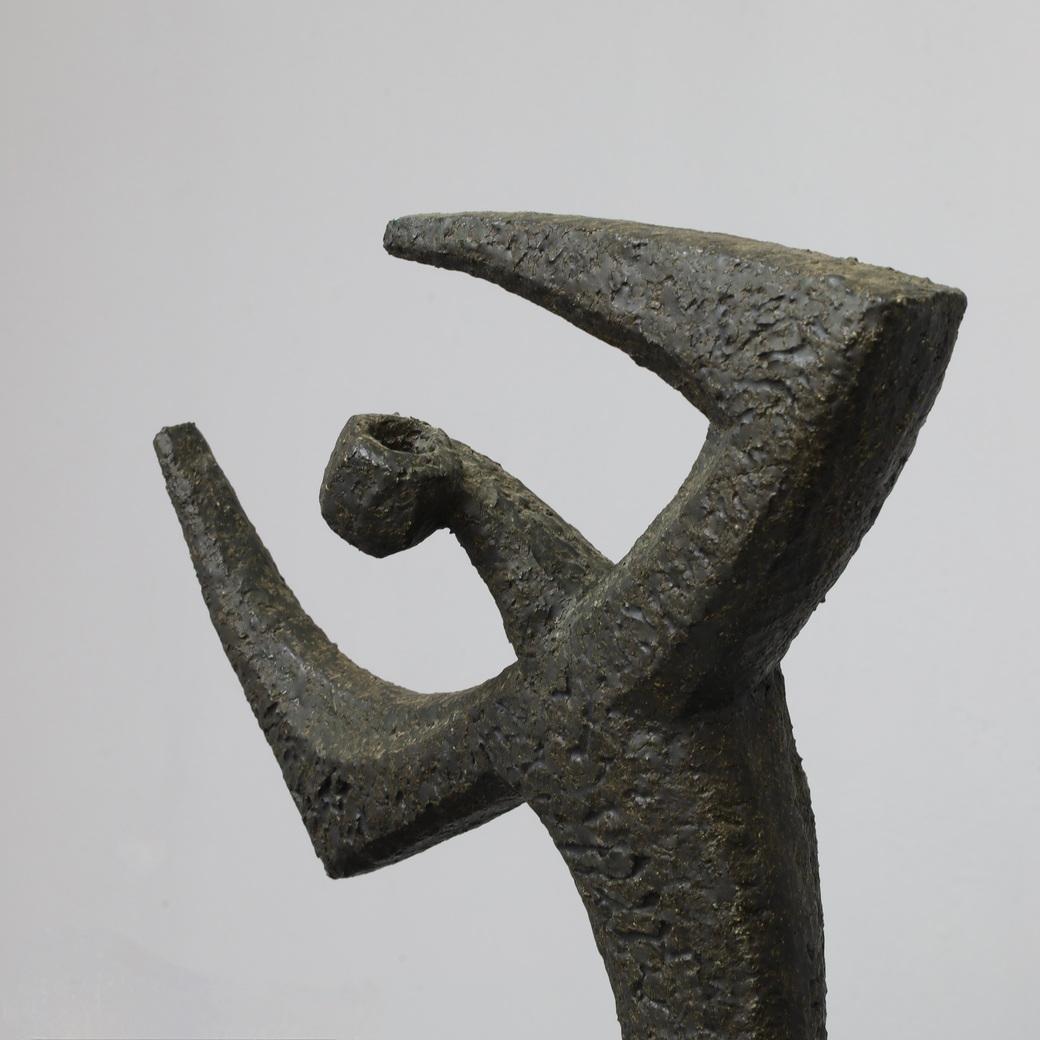 Sculpture in Bronze by Joop Puntman, 1970s For Sale 1
