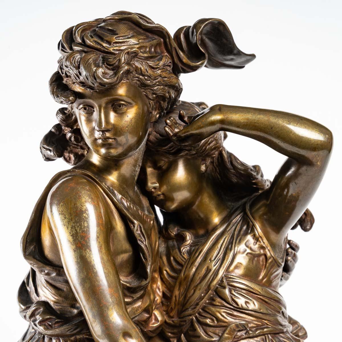 19th Century Sculpture in Bronze Hippolyte François Moreau