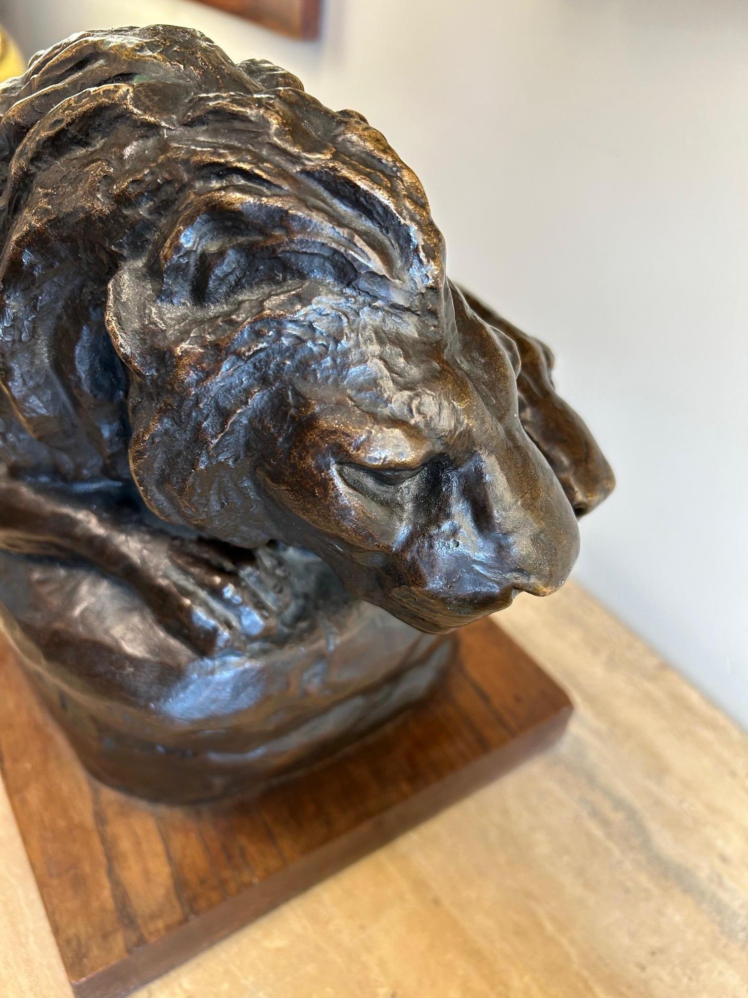 Scultura in bronzo, firmata Mazzei, art deco in vendita 4