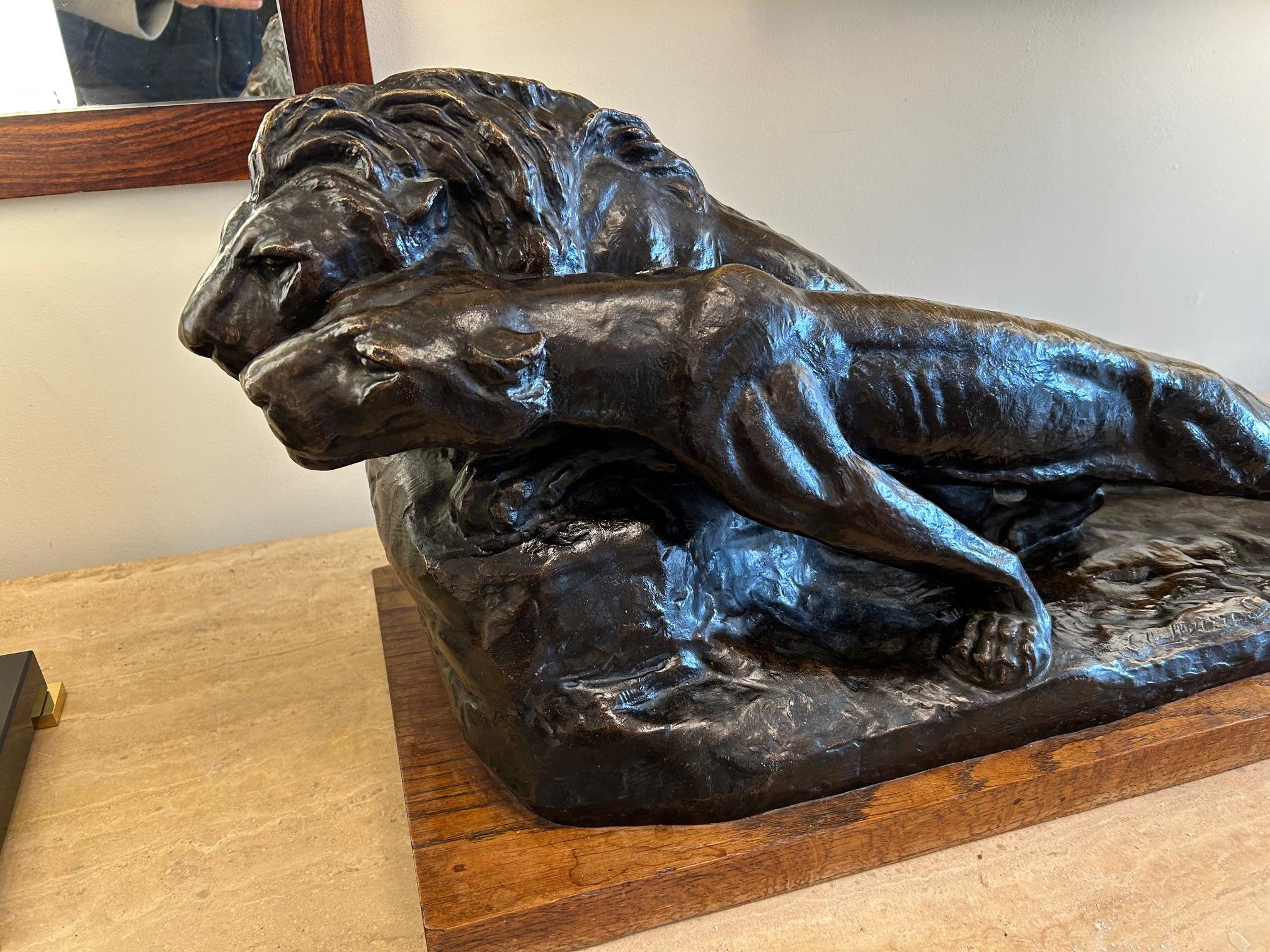 Scultura in bronzo, firmata Mazzei, art deco in vendita 8