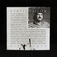 Sculpture en cristal "Viewpoints" design Bertil Vallien pour Kosta Boda:: 1995