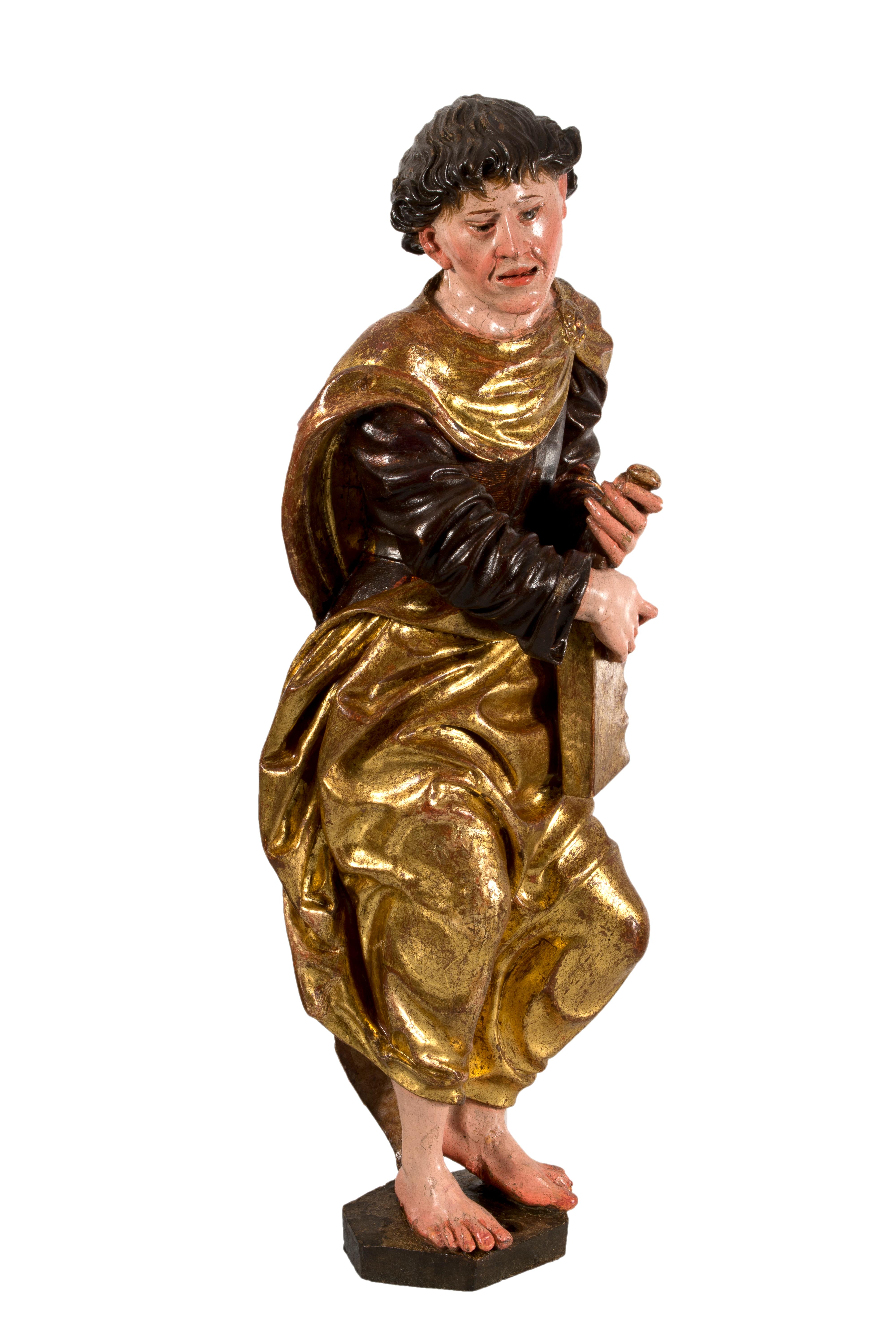 Spanish Sculpture in Gilded and Polychrome Wood, 