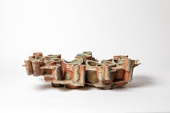 Sculpture in Glazed and Engobed Stoneware, Jean-Pierre Bonardot, 1999