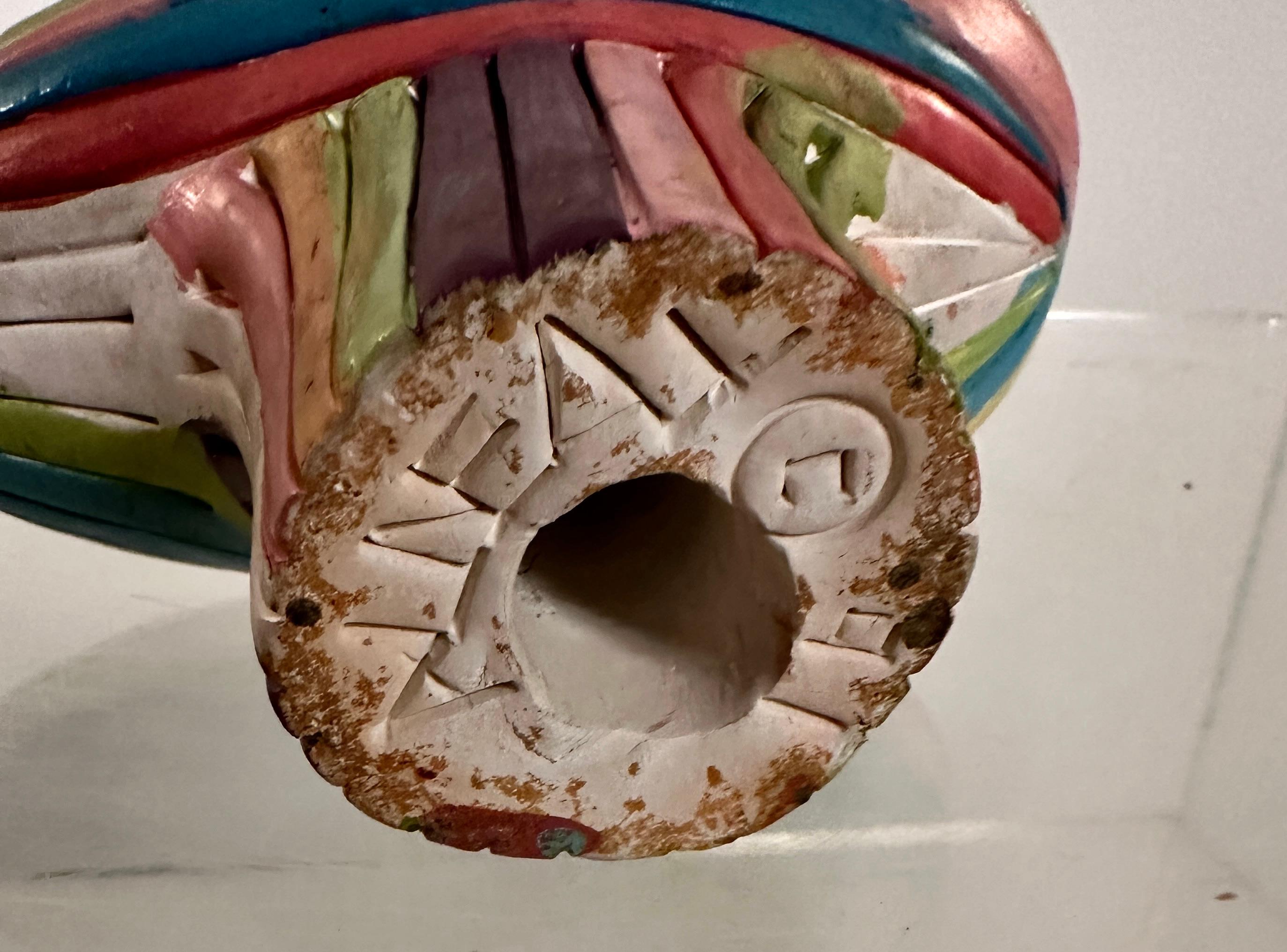 Escultura en terracota vidriada de Alexander Ney, c 1991 en venta 4