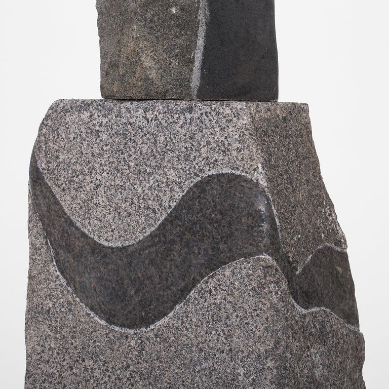 Sculpture in Granite by Claus Nydal For Sale at 1stDibs