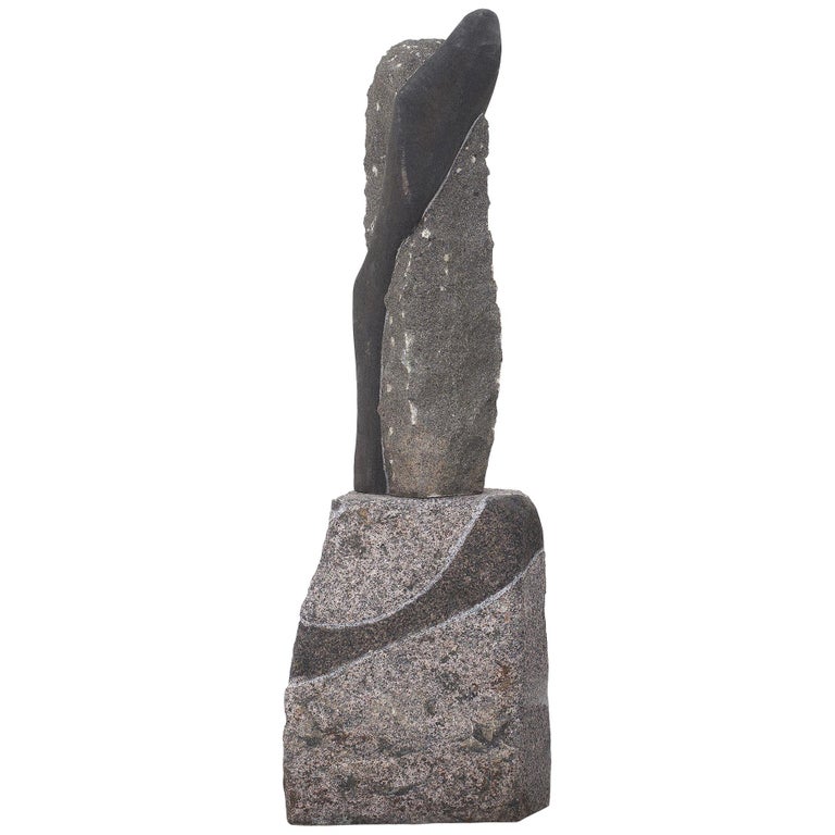 Sculpture in Granite by Claus Nydal For Sale at 1stDibs