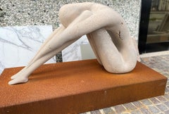 Sculpture in Italian Roman Travertine