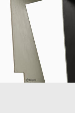 Sculpture in Lacquer and Metal by Lars-Erik Falk, 1954