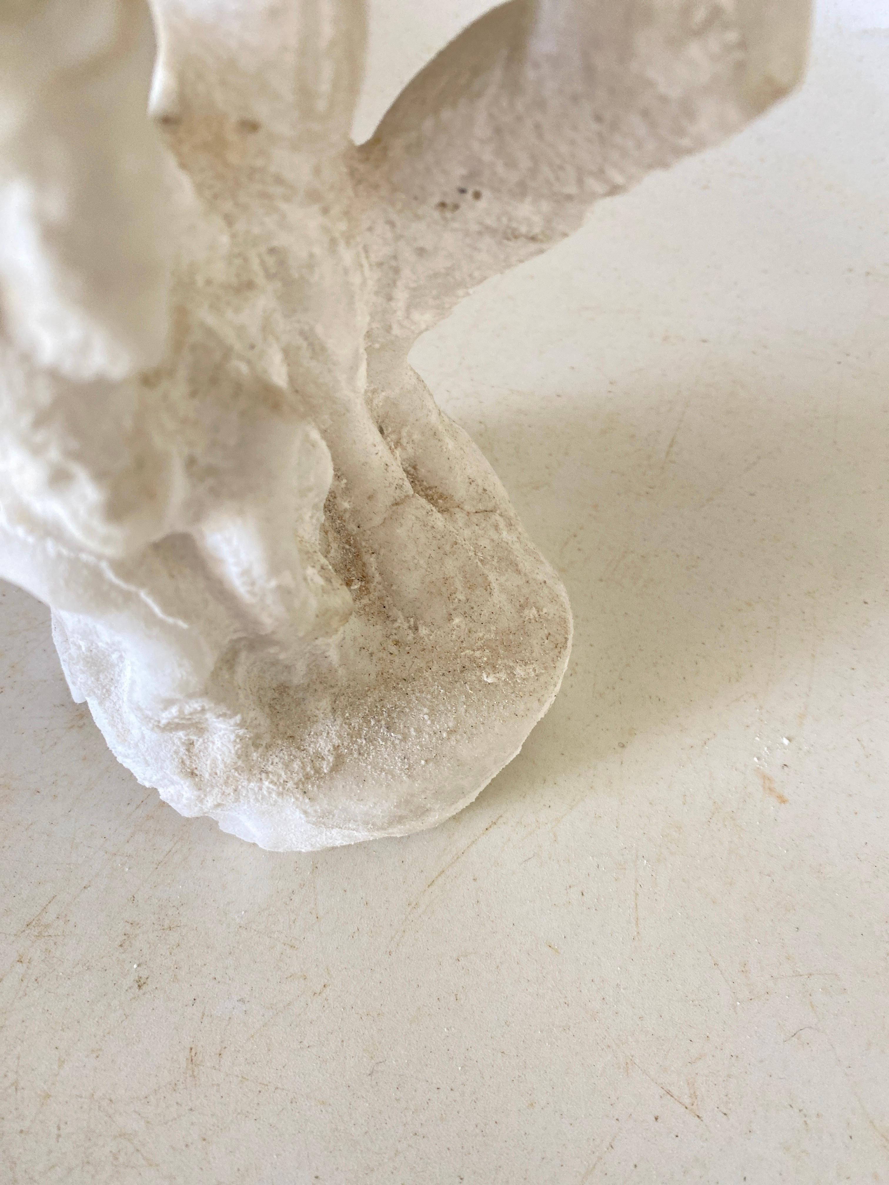 Sculpture in Marble Powder from France Woman Body, in a White Color 20TH Century For Sale 2