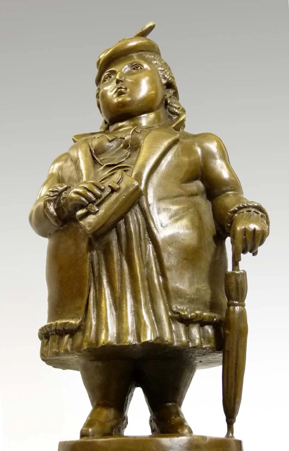 Francese Scultura in bronzo patinato di Fernando Botero, 21° secolo. in vendita