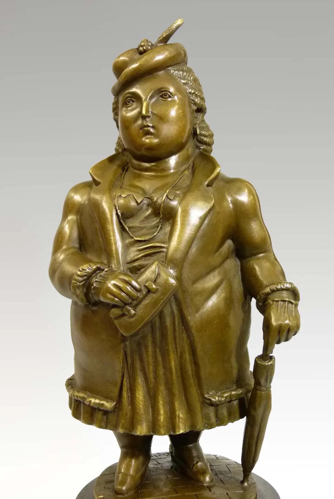 Patinato Scultura in bronzo patinato di Fernando Botero, 21° secolo. in vendita