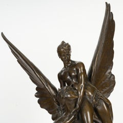 Escultura de bronce patinado de Ferdinand Barbedienne, siglo XIX.