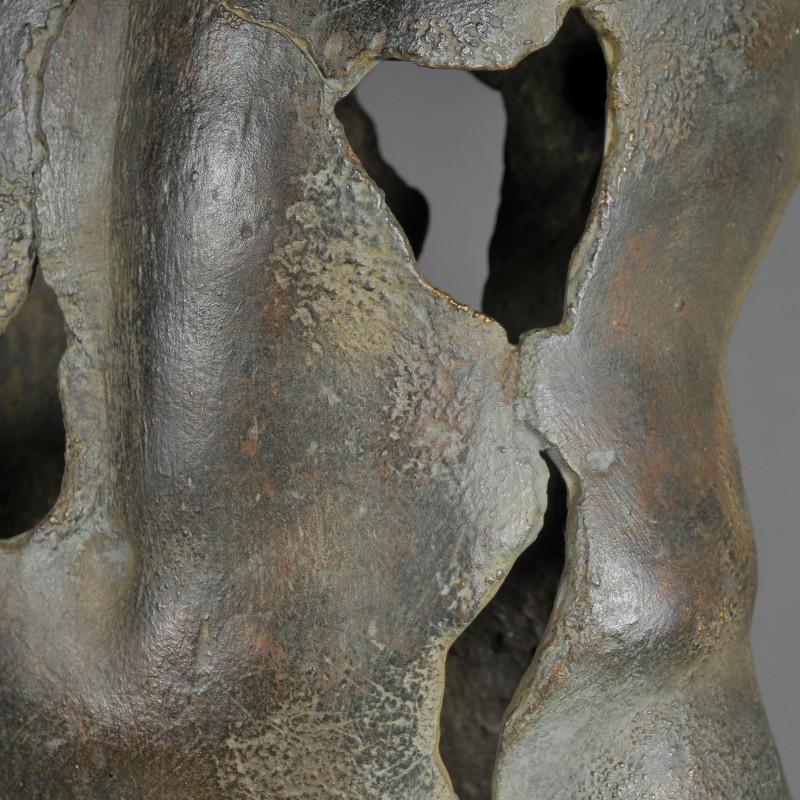 Skulptur aus Harz- und Marmor pulverbeschichtet, die Skulptur von Hermes. (Moderne) im Angebot