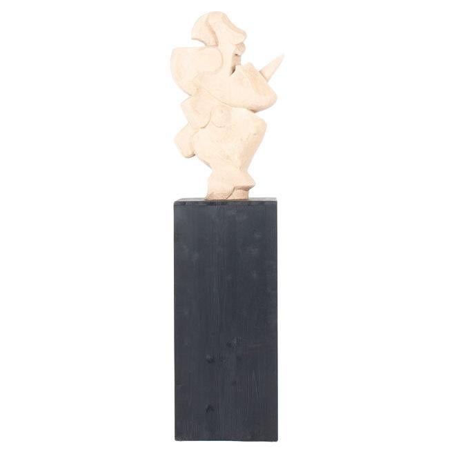 Sculpture in stone, 1950s For Sale