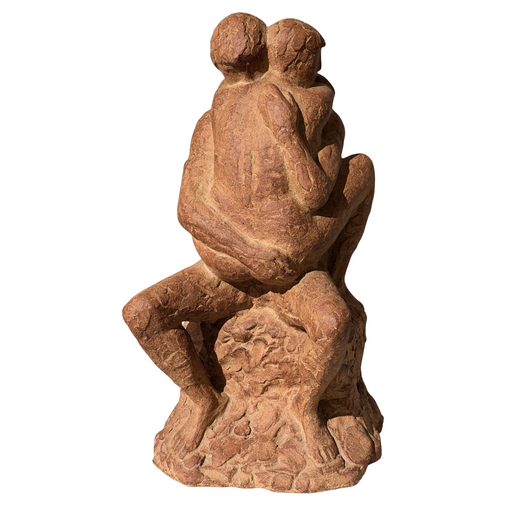 Sculpture in stoneware by Ib Braun