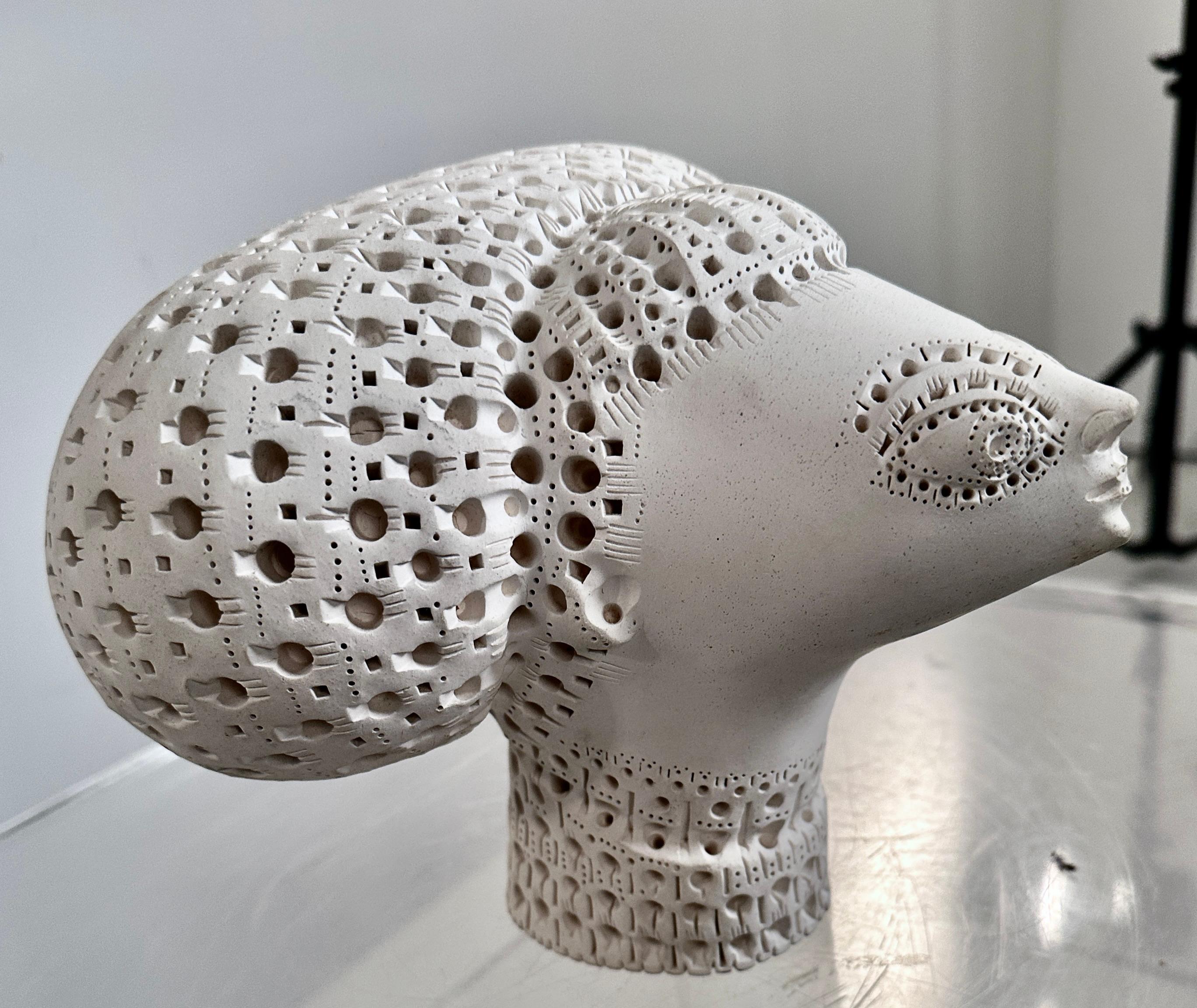 Sculpture in Terracotta by Alexander Ney, c 1991 For Sale 4