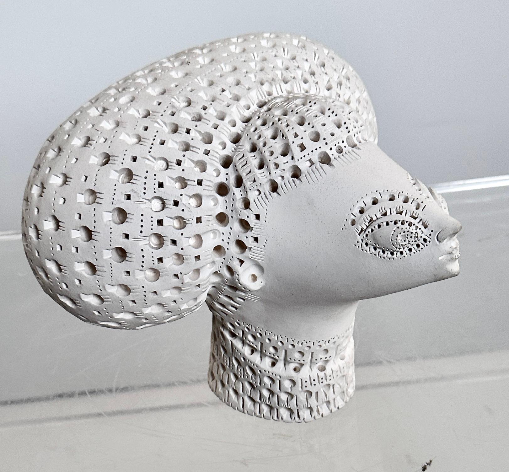 Post-Modern Sculpture in Terracotta by Alexander Ney, c 1991 For Sale