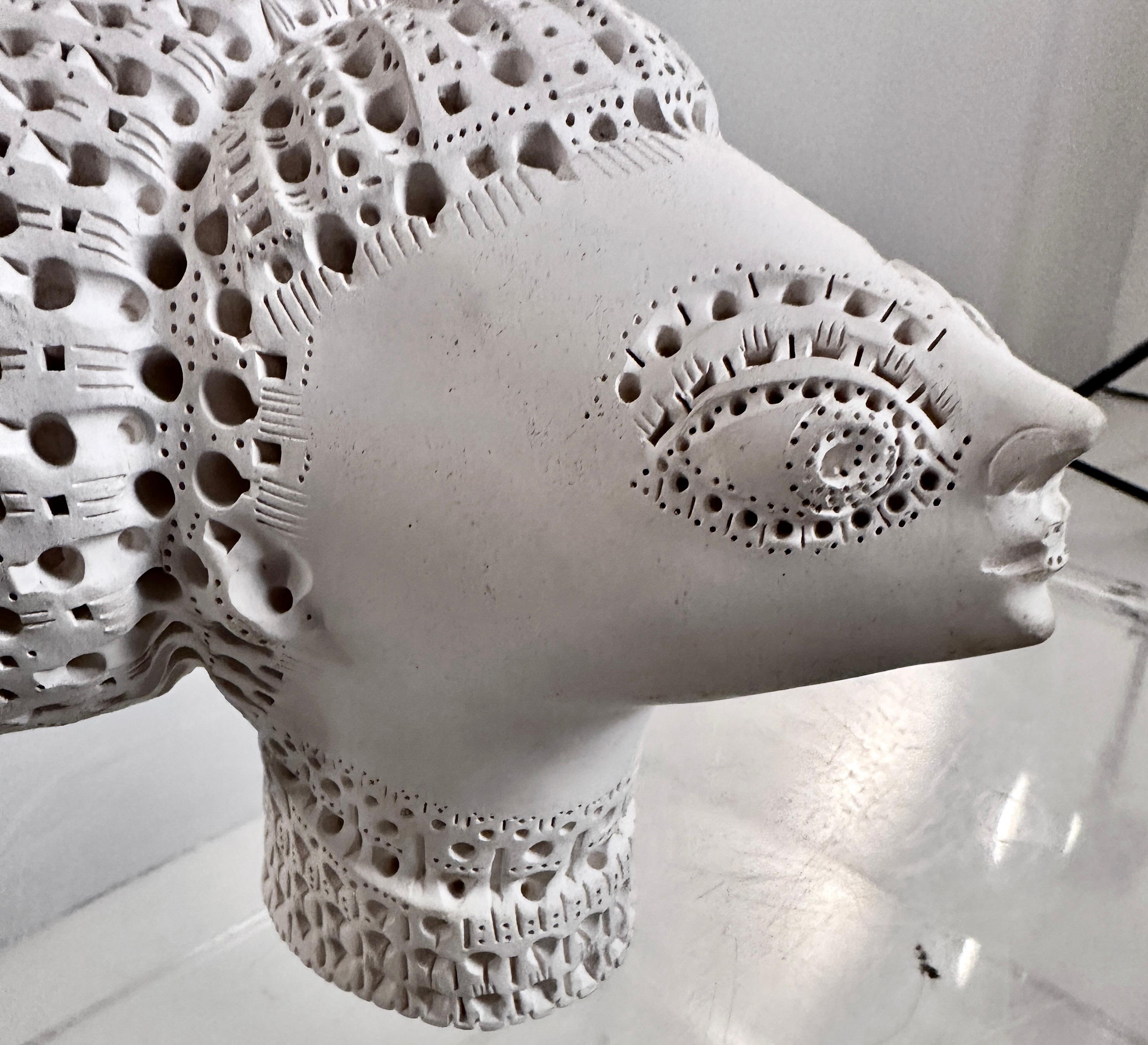 Sculpture in Terracotta by Alexander Ney, c 1991 For Sale 3