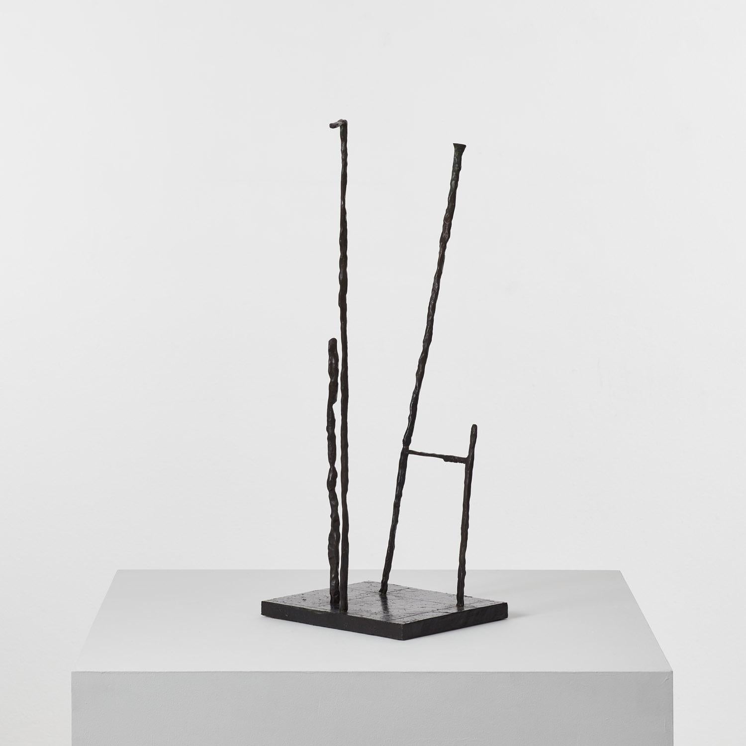 Irish Sculpture in the manner of Alberto Giacometti by Dublin Art Foundry, 1987 For Sale