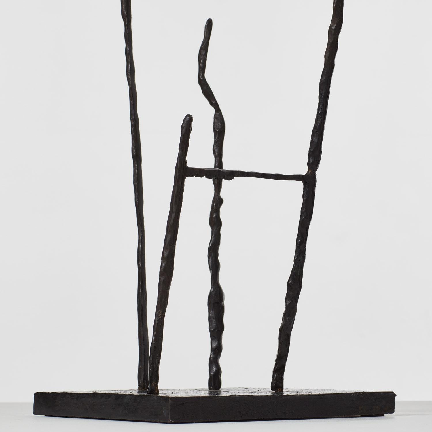Sculpture in the manner of Alberto Giacometti by Dublin Art Foundry, 1987 For Sale 2