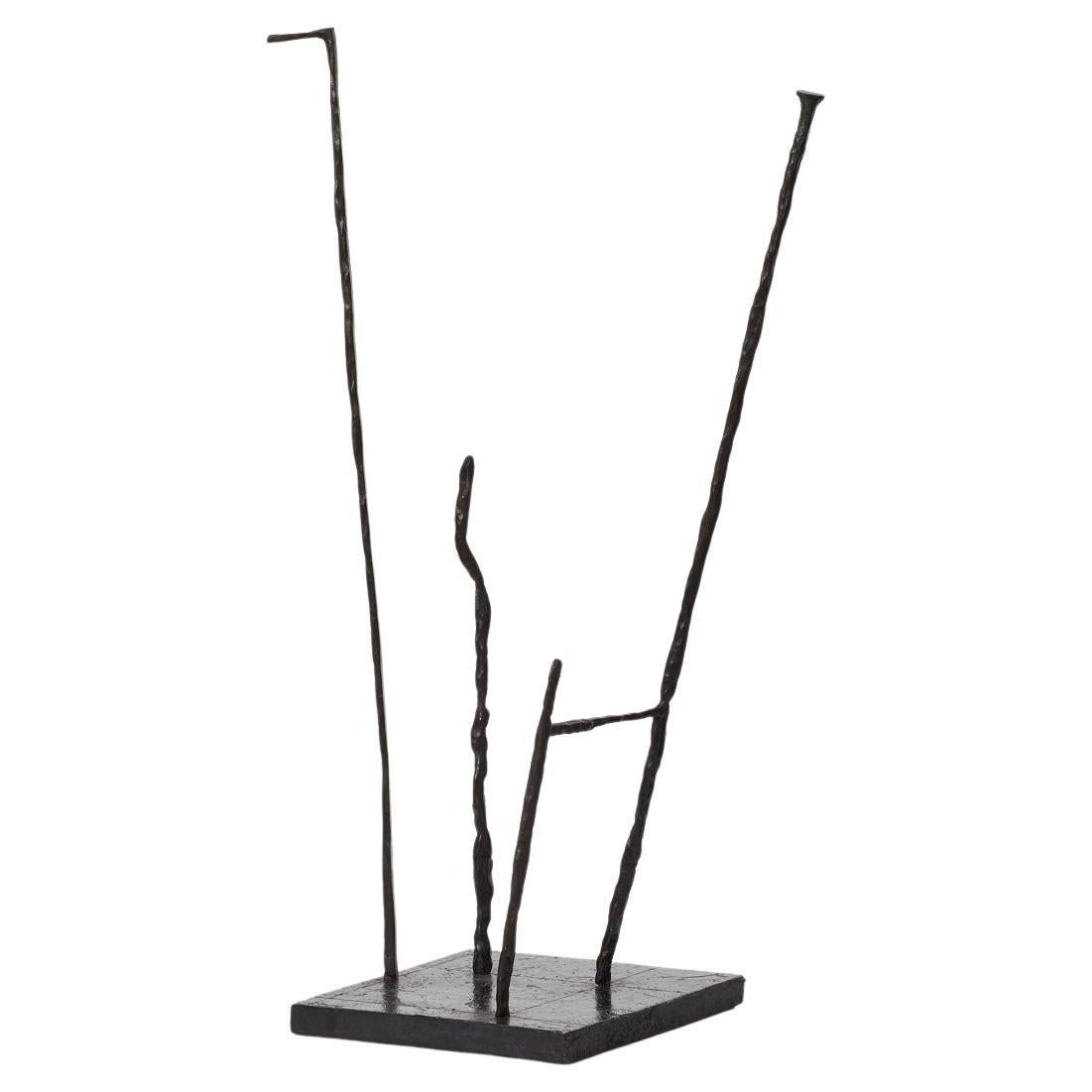 Sculpture in the manner of Alberto Giacometti by Dublin Art Foundry, 1987 For Sale
