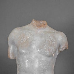 Sculpture in the Taste of Antiquity, White Marble Patina, White Marble Effect.