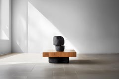 Sculpture-Inspired Unseen Force #28 Solid Wood Table by Joel Escalona, Decor Foc
