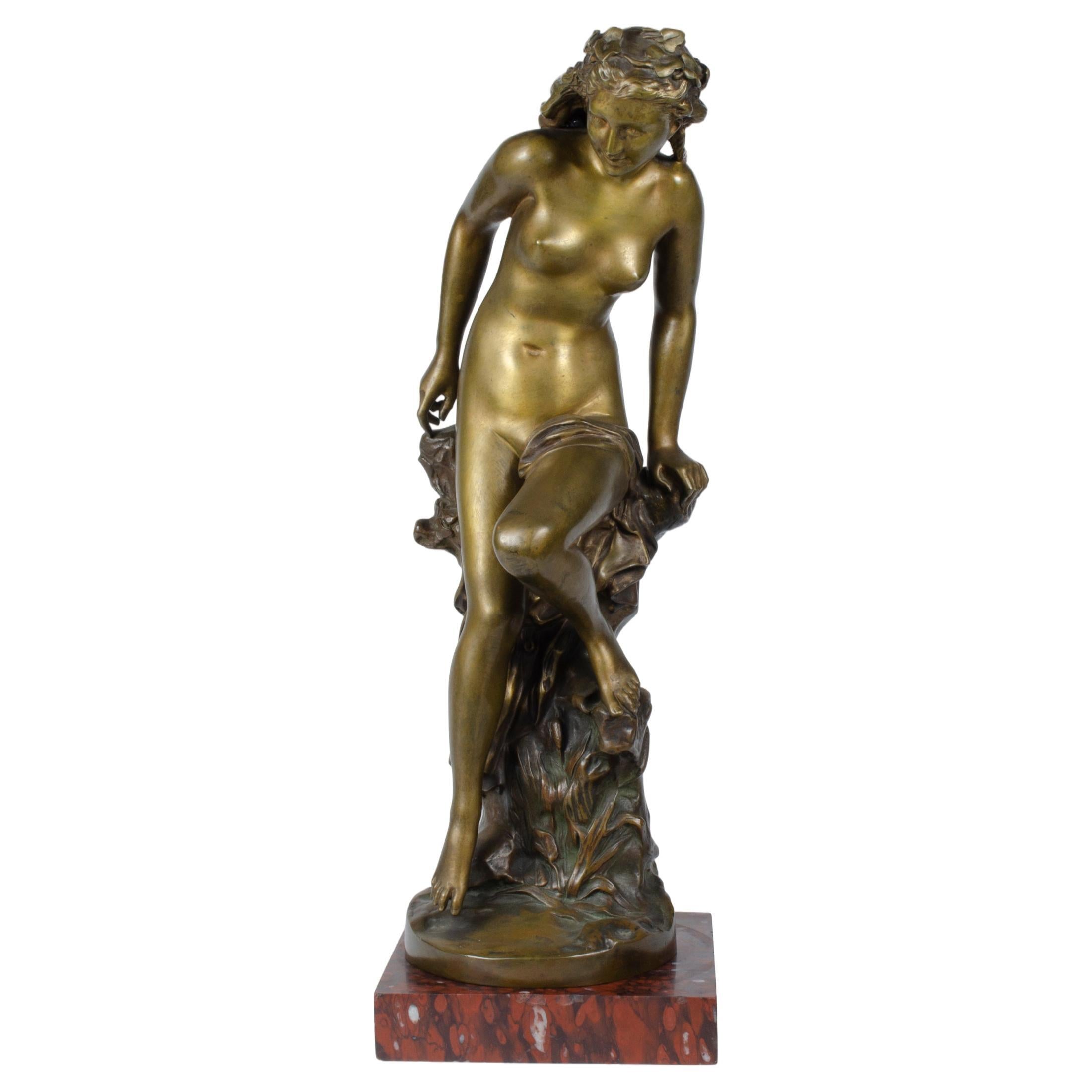 Sculpture “La Frileuse” by Jean-Baptiste Carpeaux For Sale