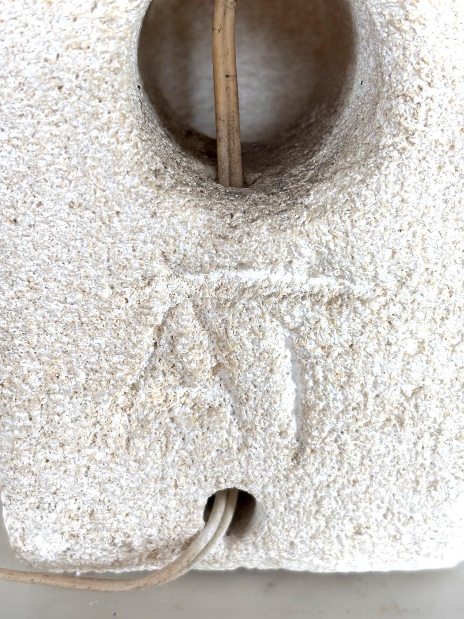 Late 20th Century Sculpture lamp by Albert Tormos 1970, France For Sale
