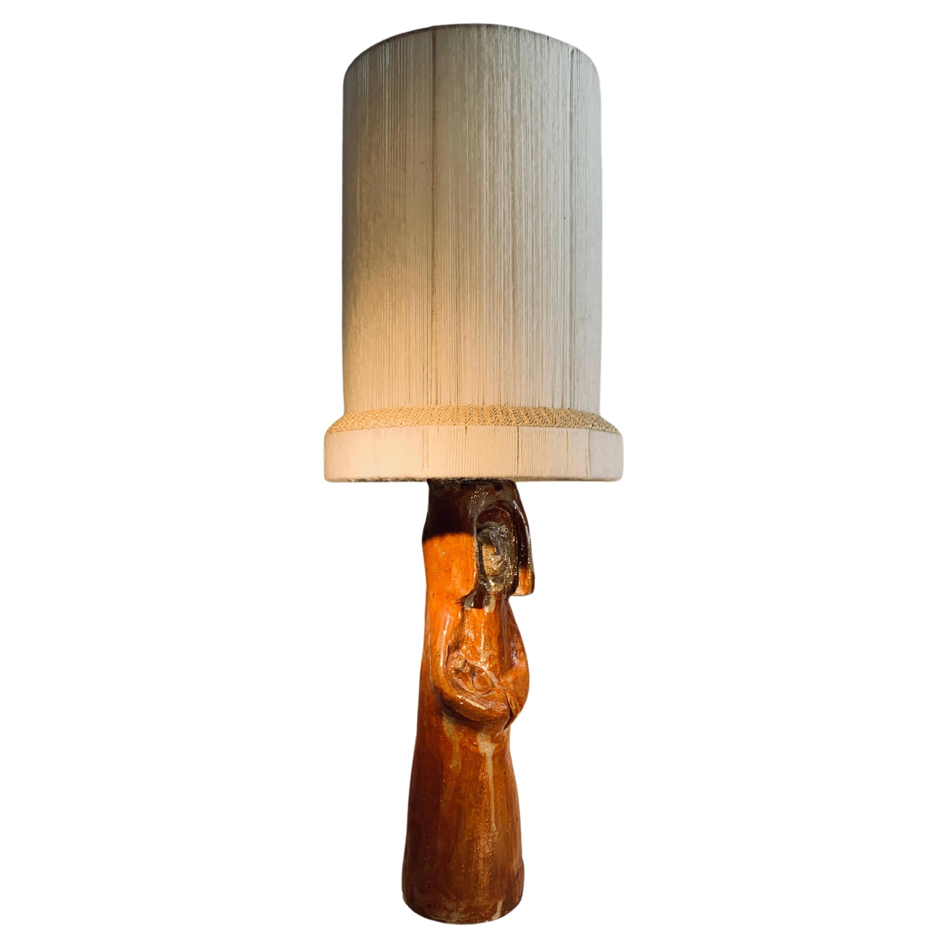 Sculpture lamp For Sale