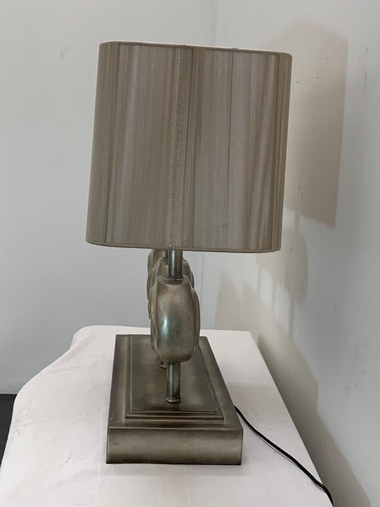 Late 20th Century Sculpture Lamp with Adjustable Philiform Elements, 1990s For Sale