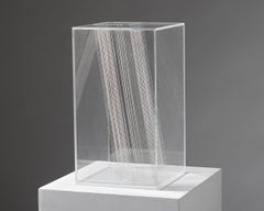 Sculpture "Ljusgård" de Lars Erik Falk, Suède, 1980