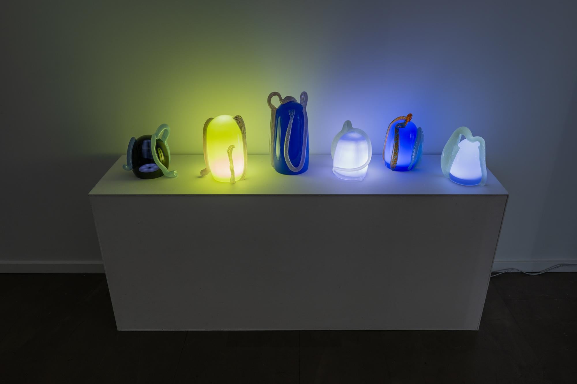 Hand-Crafted Sculpture Lumineuse