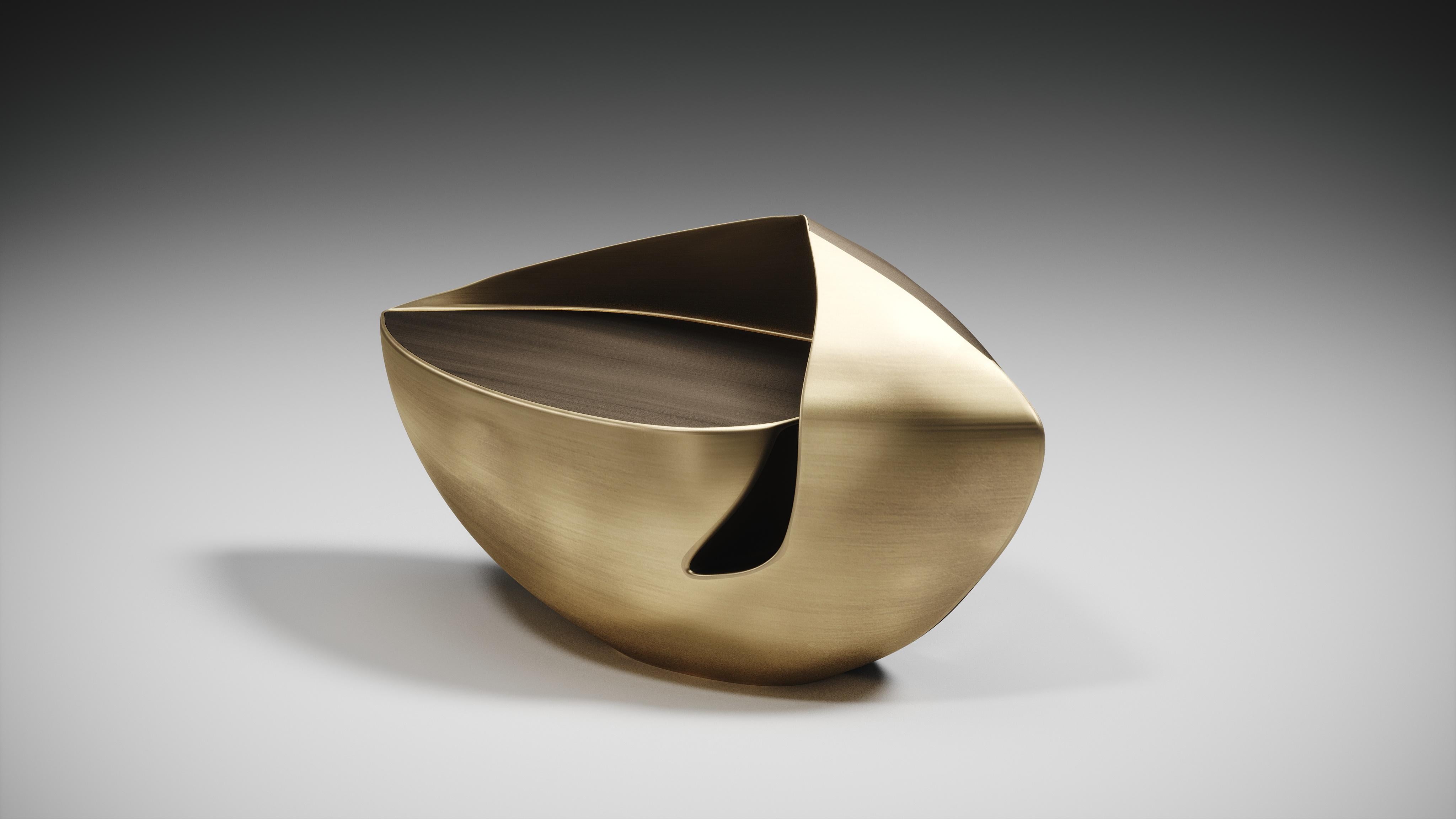 Scultura in bronzo-Patina Brass di Patrick Coard, Parigi in vendita 3