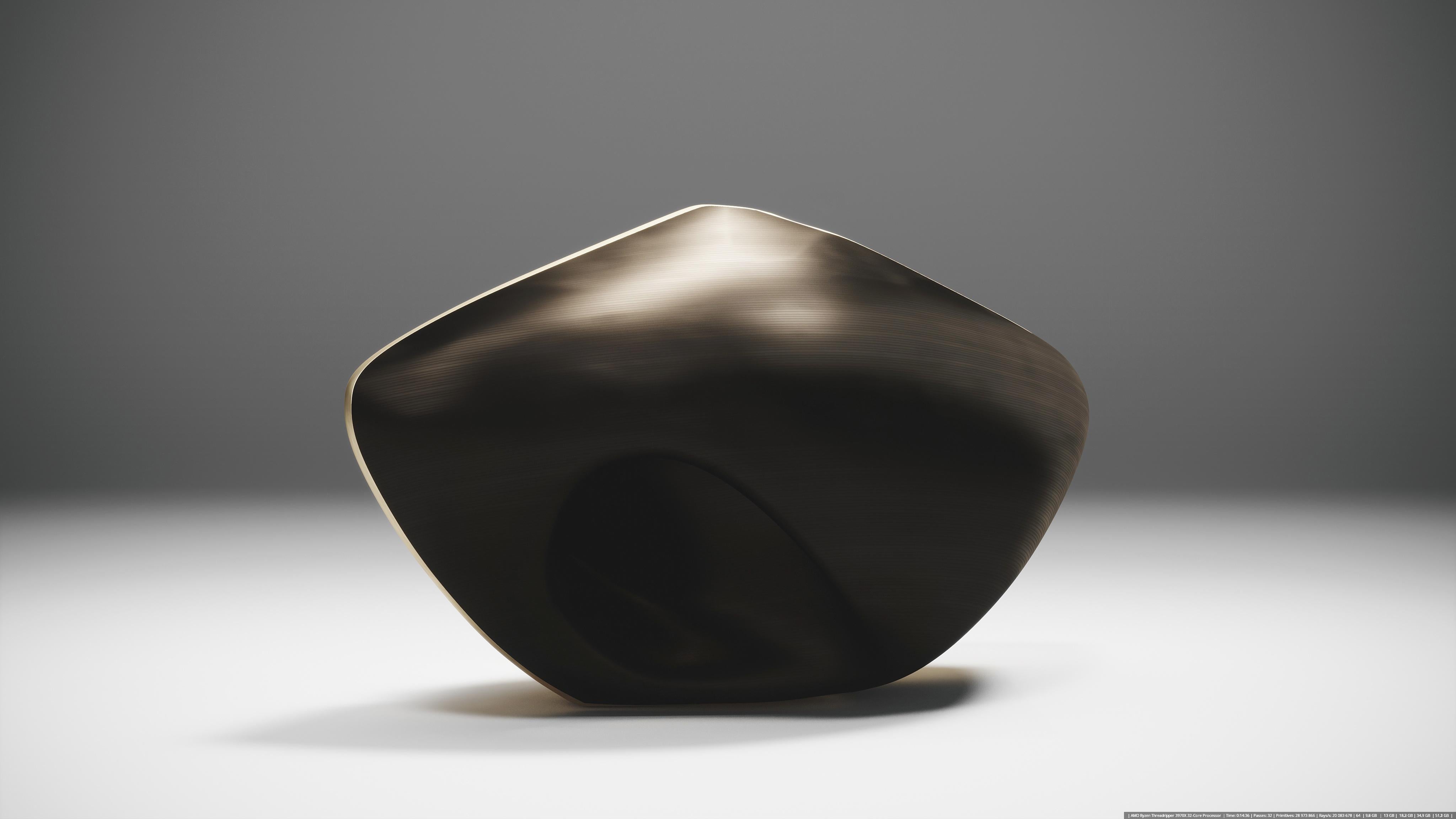 Scultura in bronzo-Patina Brass di Patrick Coard, Parigi in vendita 11
