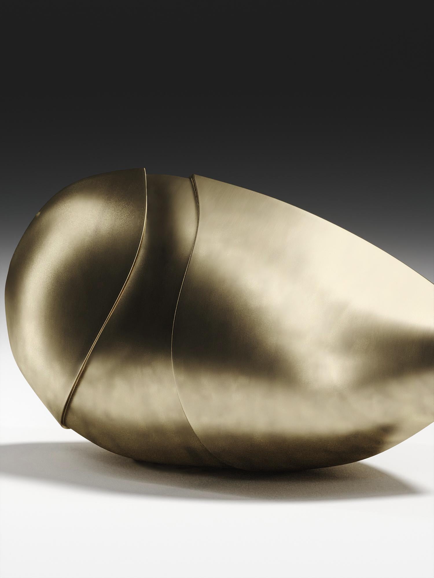 Sculpture réalisée en bronze-laiton patiné de Patrick Coard Paris en vente 1