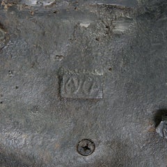 Sculpture "Malorosses Dating", Russia by Kusa Cast-iron Castings Factory, 1980s