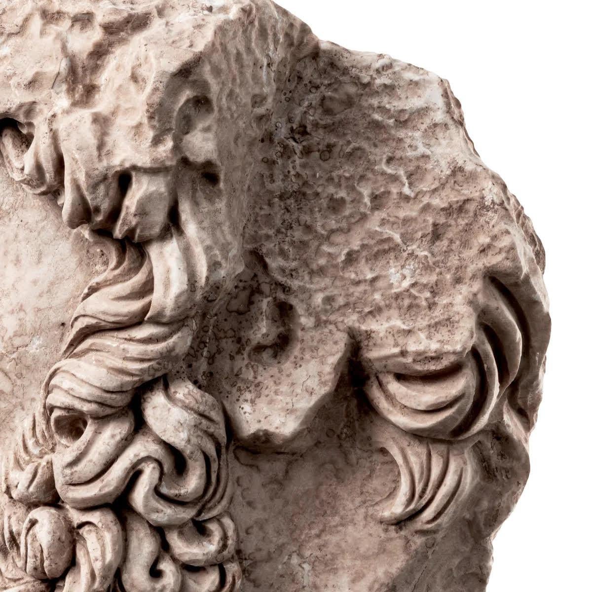 Sculpture, Marble Bust of Lucius in the Taste of Antique Rome. For Sale 1