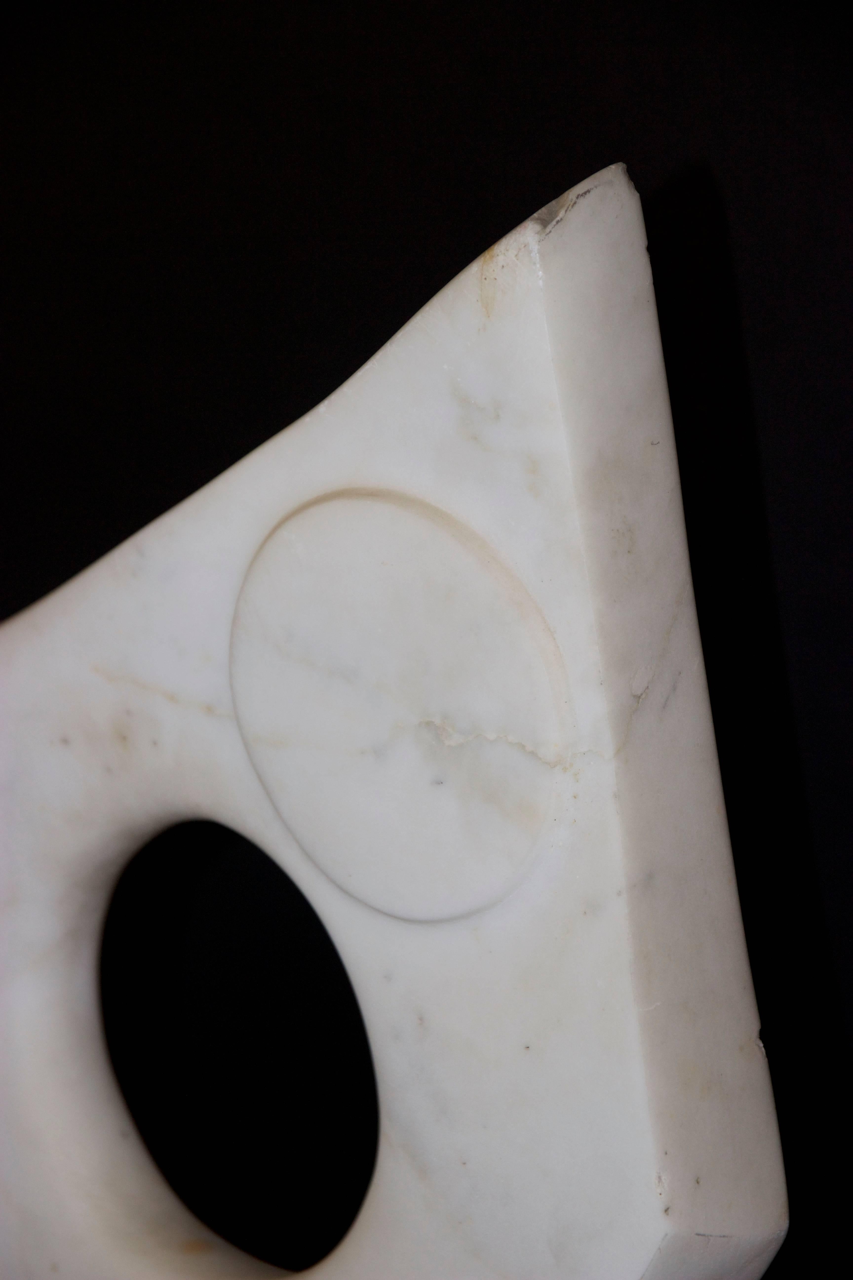 Janou Serée, Sculpture, Marble, France, circa 1970 4