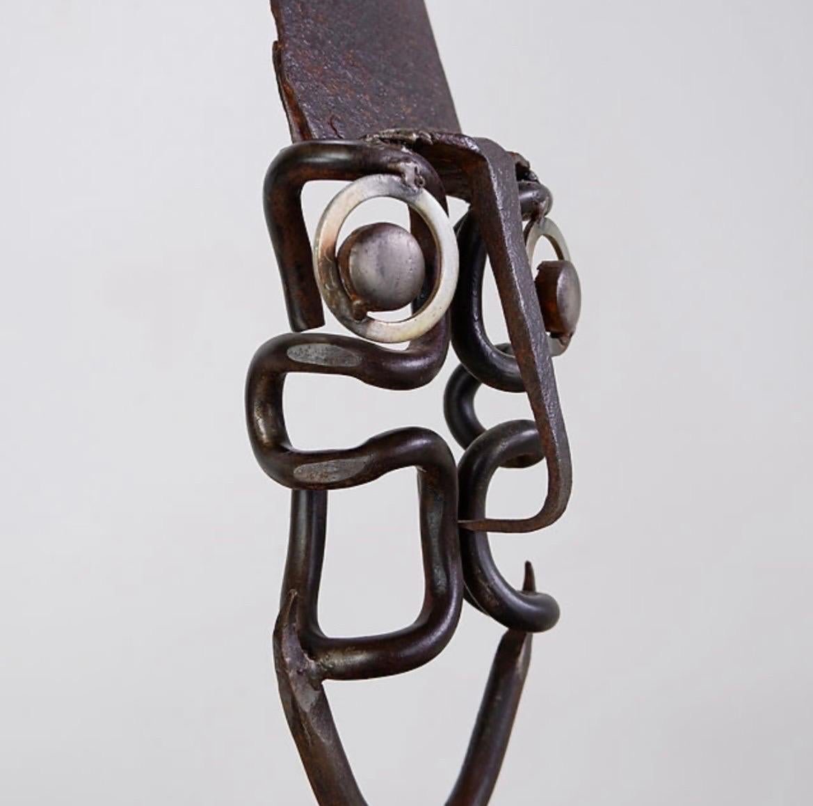 Scultura in metallo 