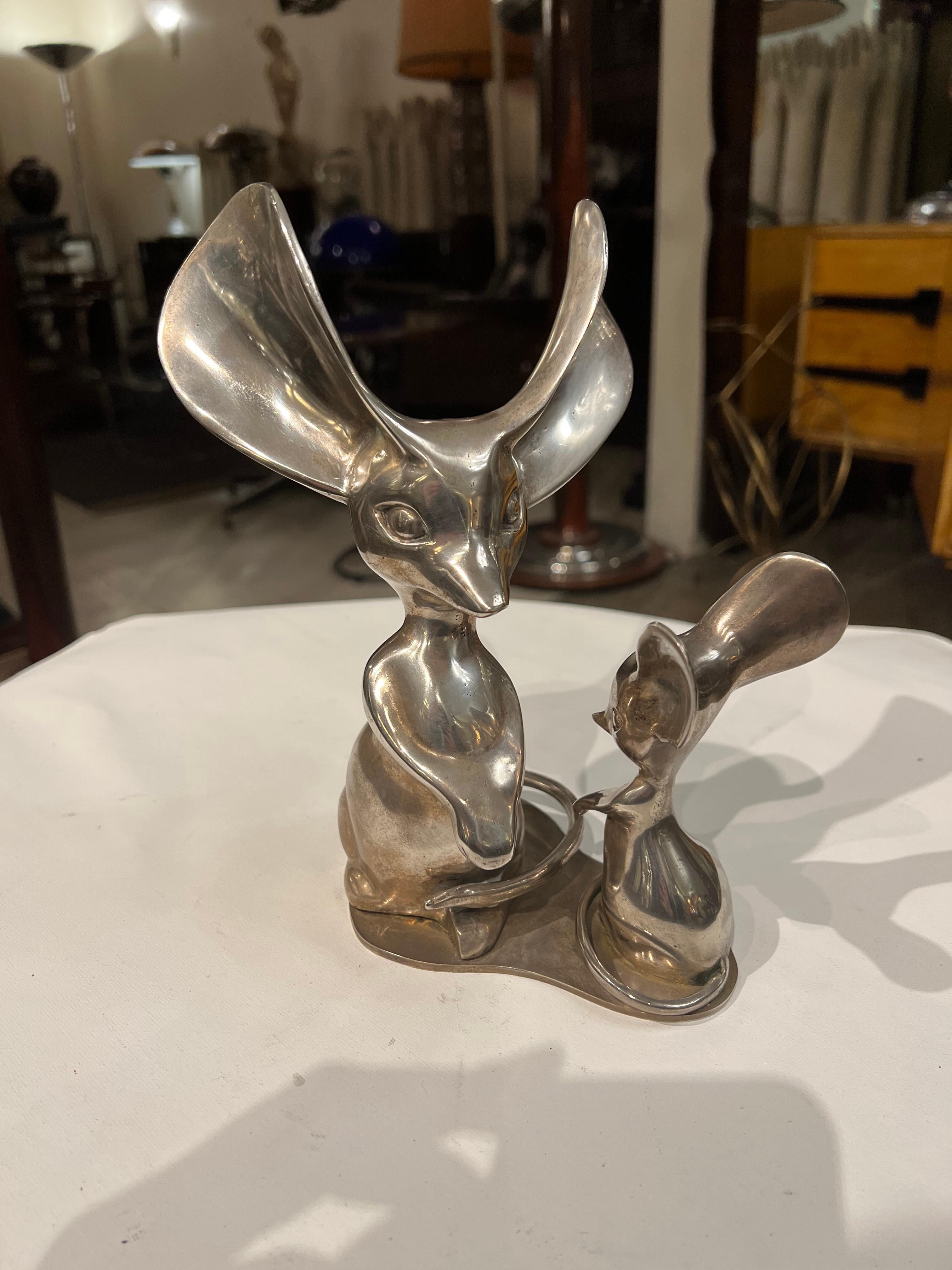 Material: silver plated bronze
We have specialized in the sale of Art Deco and Art Nouveau and Vintage styles since 1982. If you have any questions we are at your disposal.
Pushing the button that reads 'View All From Seller'. And you can see more