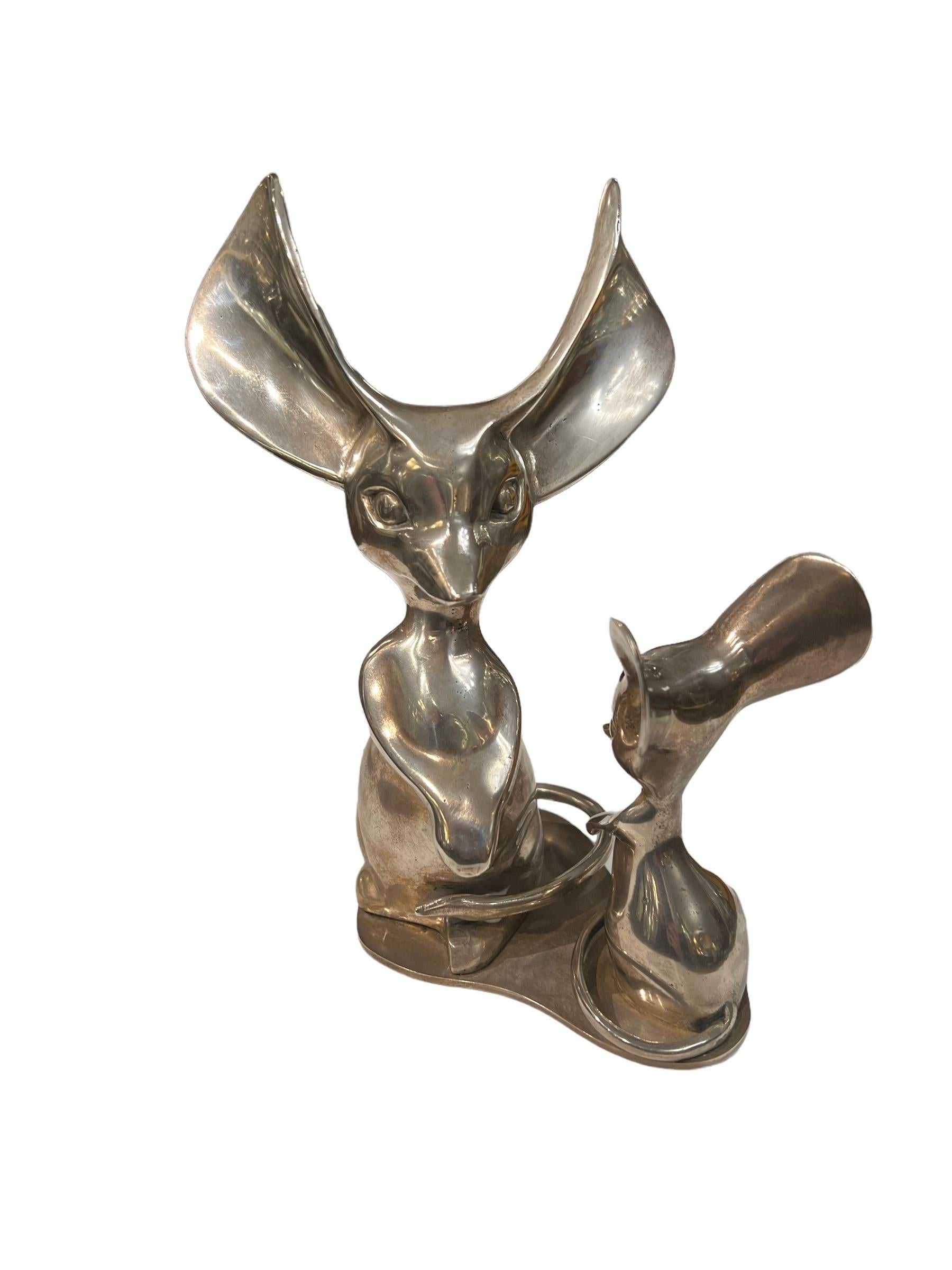 Austrian Sculpture Mice, Year: 1950, Made in Austria For Sale